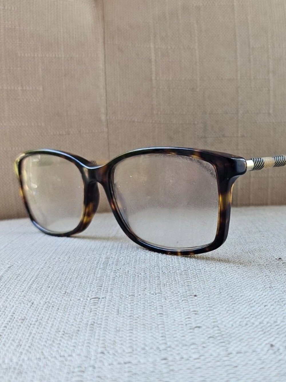 Burberry London Eyeglasses/Glasses Frame Brown Tortoise 53[]16 Made in Italy